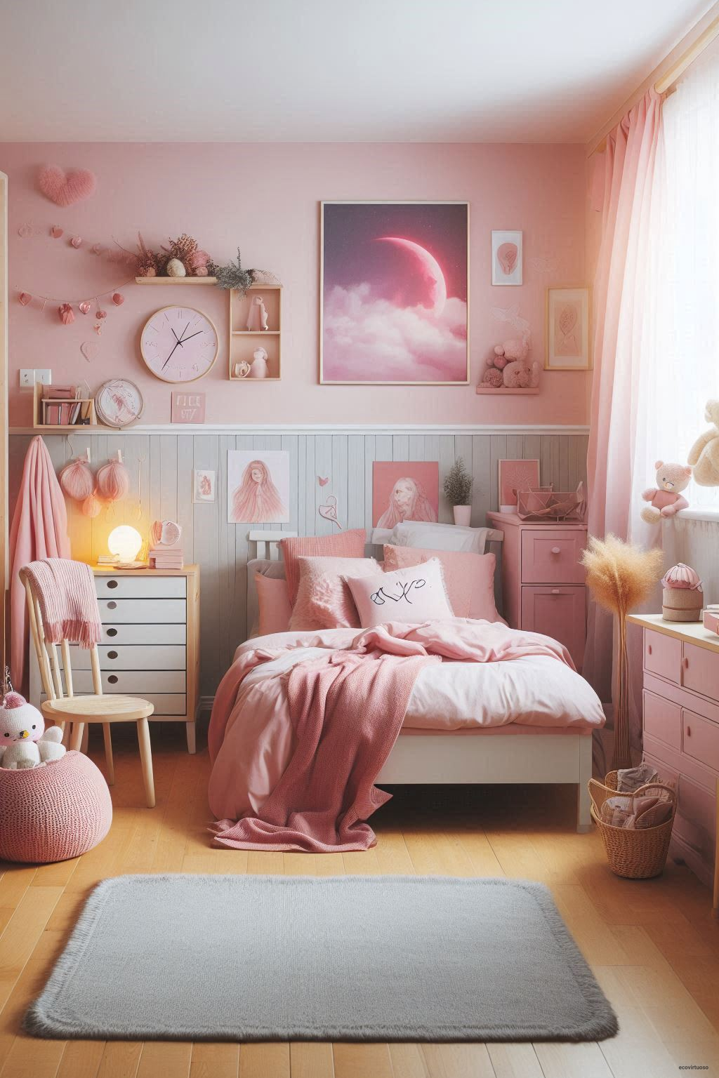 a minimalist bedroom